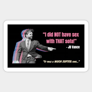 JD Vance Sofa Sticker